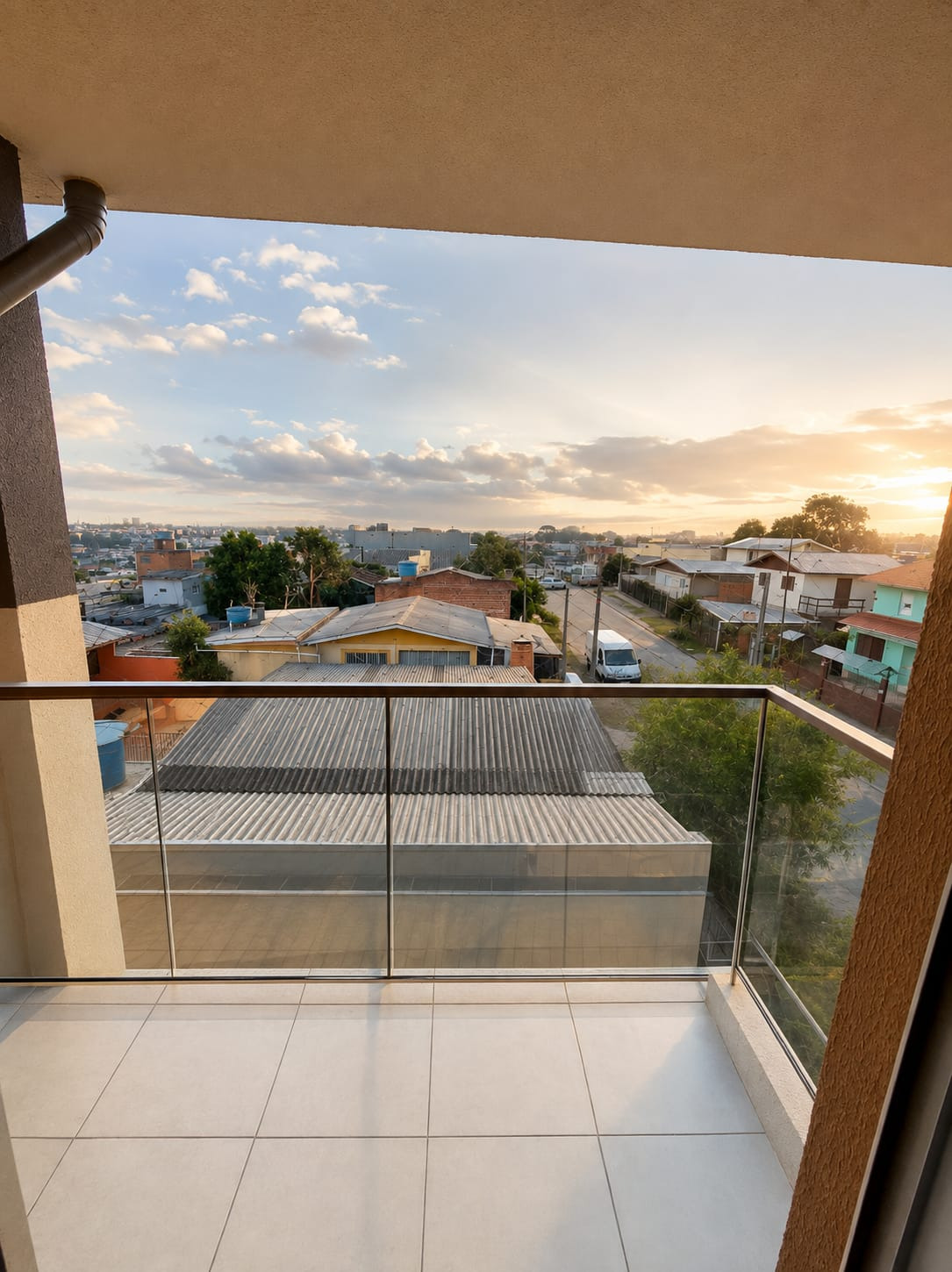 Apartamento com Sacada