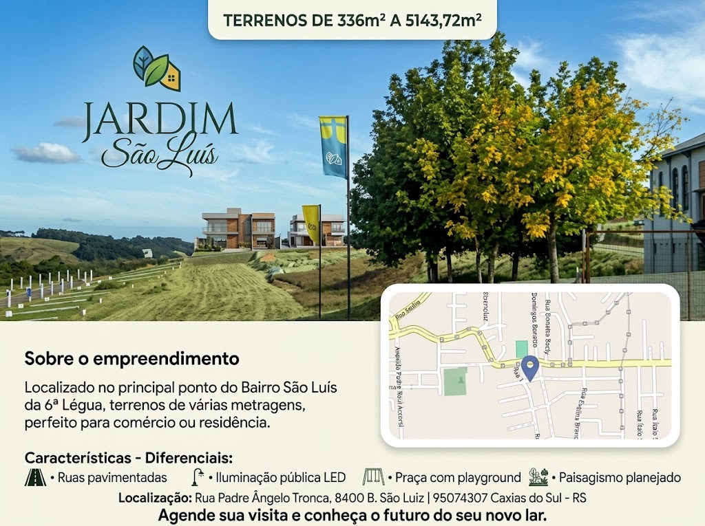 Terreno no Jardim São Luiz